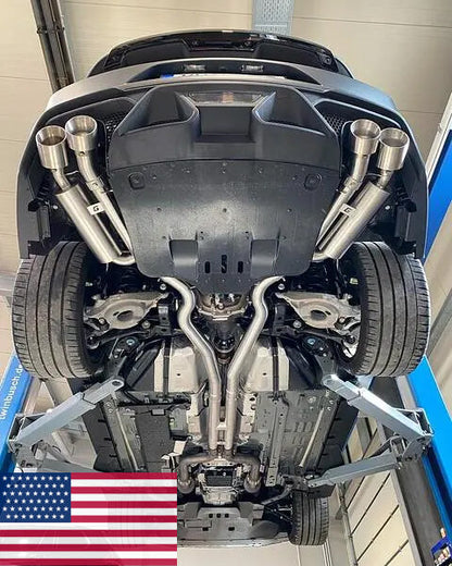 GRAIL Klappenabgasanlage | ECE | passend für Ford Mustang 5.0 GT V8 Gen. 6 S550 VFL (Bj. 2015-2017)(US-Modell)