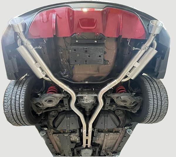 GRAIL Klappenabgasanlage | ECE | passend für Ford Mustang Gen. 6 Ecoboost 2.3T (Bj. 2014-2020)(EU-Modell)