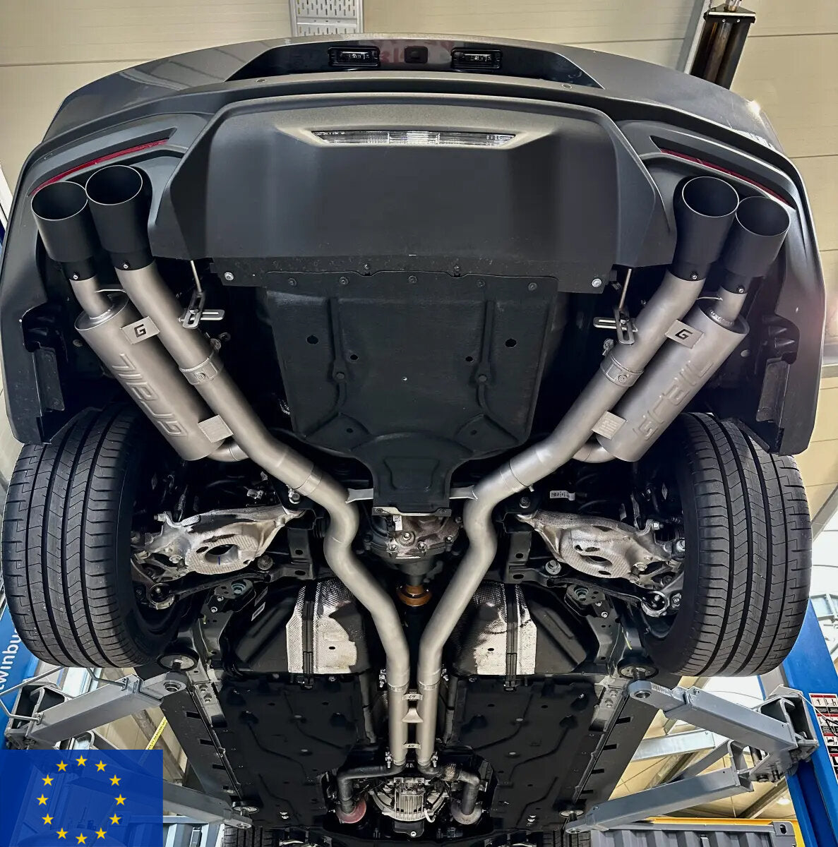 GRAIL Klappenabgasanlage | ECE | passend für Ford Mustang Gen. 7 5.0 GT V8 S650 (Bj. ab 2024)(EU-Modell)