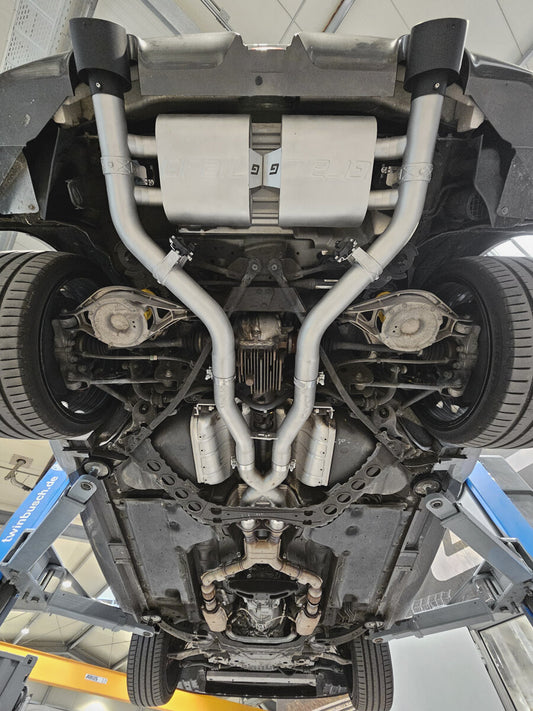 GRAIL Klappenabgasanlage | ECE | passend für Nissan 370z Nismo