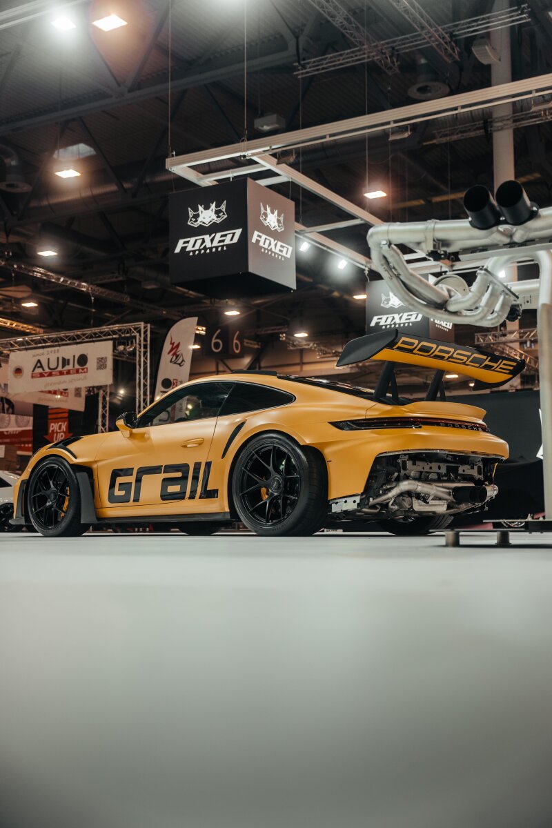 GRAIL Klappenabgasanlage | ECE | passend für Porsche 992 GT3 RS