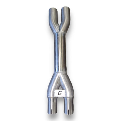 GRAIL Mid-Pipe | ECE | 3, 5" | passend für Ford Mustang Gen.6 Single in