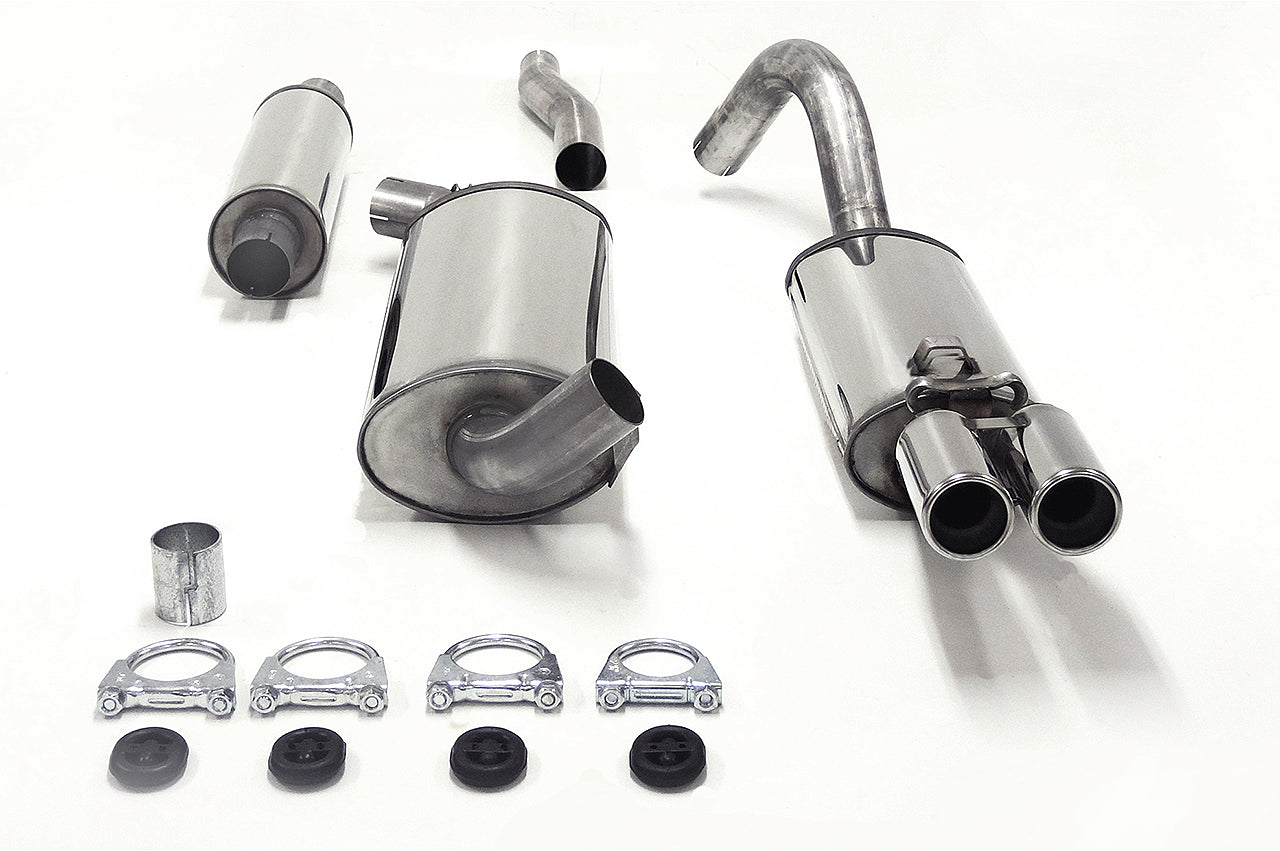 HG-Classic Line Abgassystem 2,5" Audi 80/ 90/ Coupe (B3 Typ 89) 1.8-2.3L