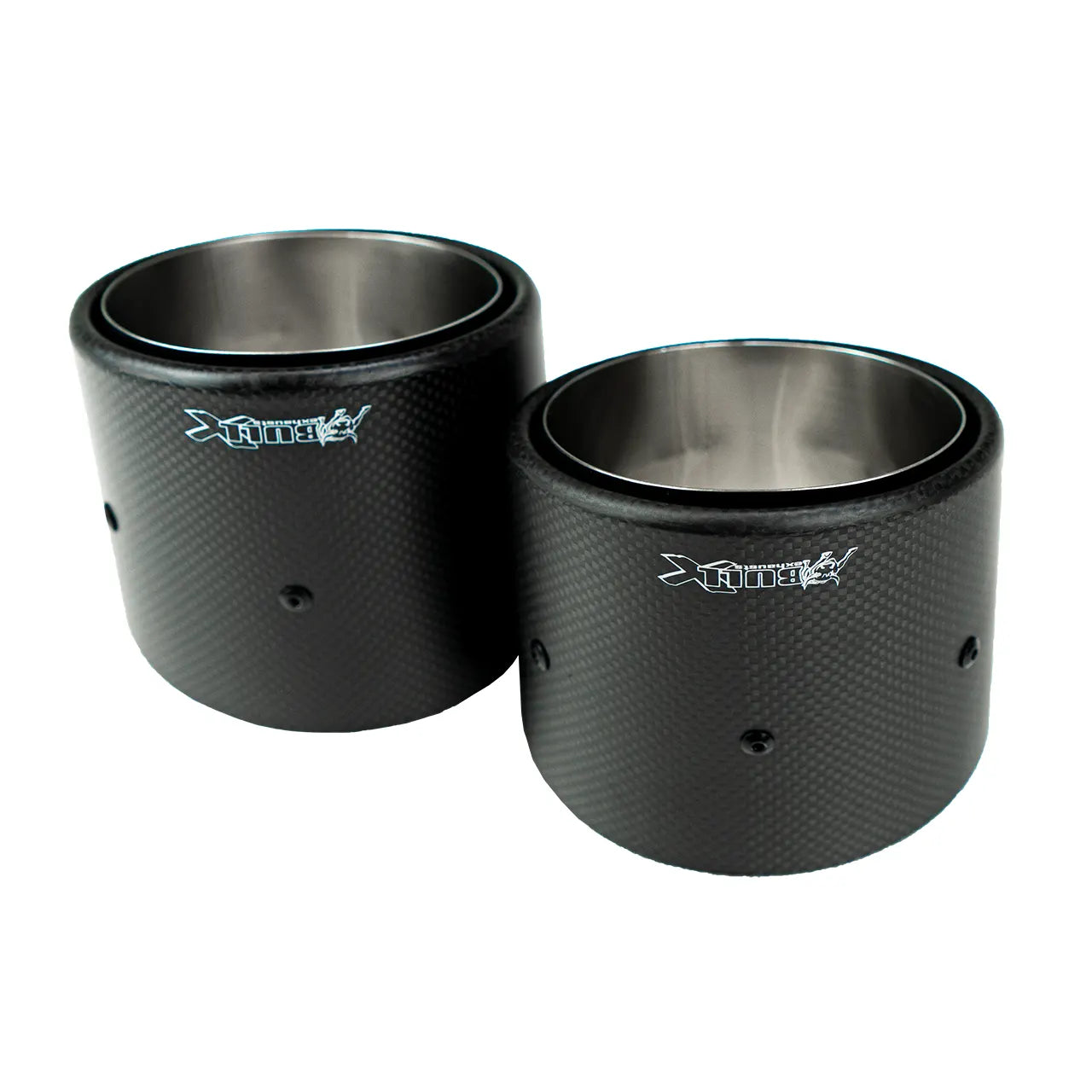 Bull-X Endrohrset: Carbon 2x114mm Hyundai i30N inkl. Performance