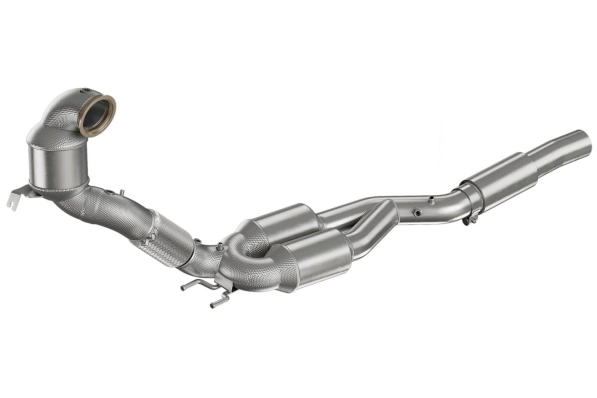 HJS Downpipe | ECE | Ø 76 mm | passend für VAG EA888 Gen. 4 2.0 TSI