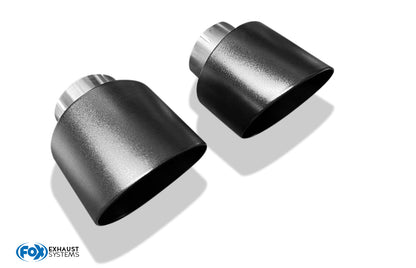 Hyundai i30N Performance + Fastback Endrohre passend auf den originalen Endschalldämpfer - 1x114 Typ 25 rechts/links schwa...