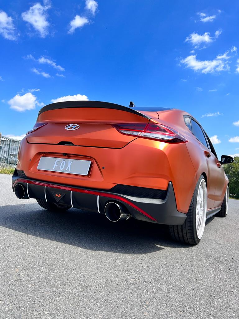 Hyundai i30N Fastback Facelift Endrohre passend auf den originalen Endschalldämpfer - 1x130 Typ 14 rechts/links