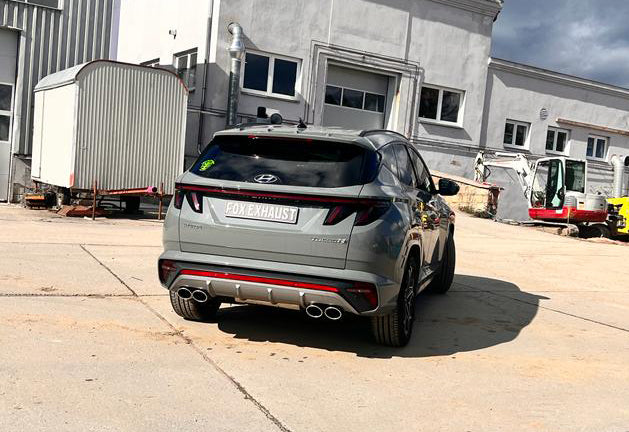 Hyundai Tucson NX4 - 4x2 & 4x4 Endschalldämpfer - 2x115x85 Typ 32 rechts/links