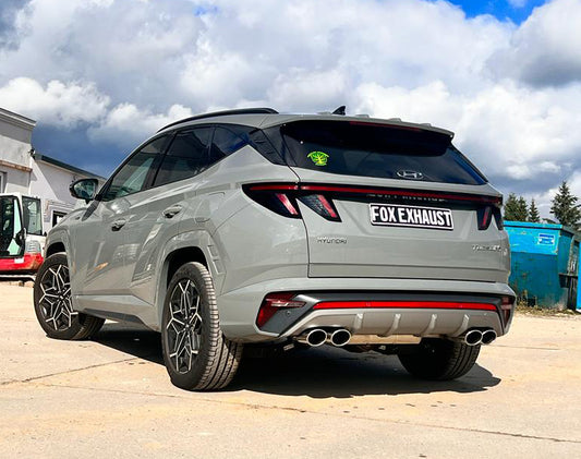 Hyundai Tucson NX4 - 4x2 & 4x4 Endschalldämpfer - 2x115x85 Typ 32 rechts/links