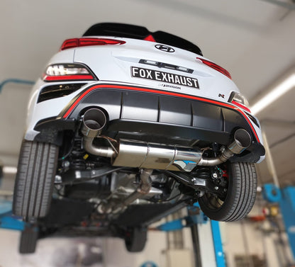 Hyundai Kona N Endschalldämpfer quer Ausgang rechts/links - 1x130 Typ 14 rechts/links