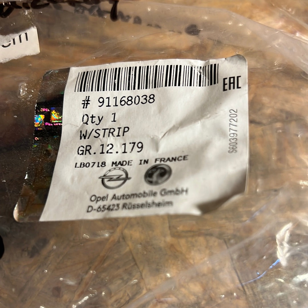 Original GM Opel Fensterführung Abdichtung Vivaro A NEU