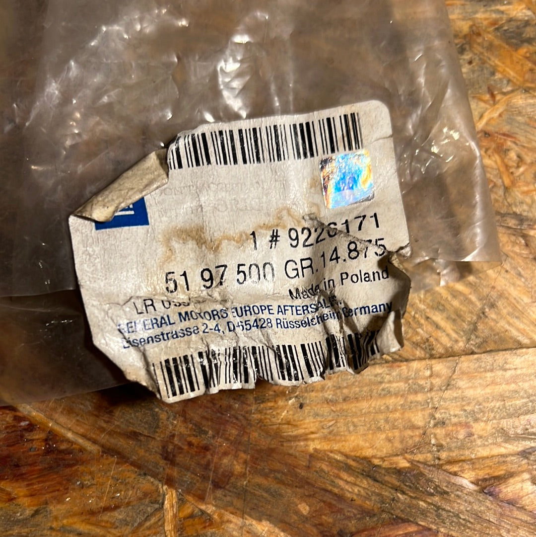 Original GM Opel Gurt hinten links Corsa C NEU