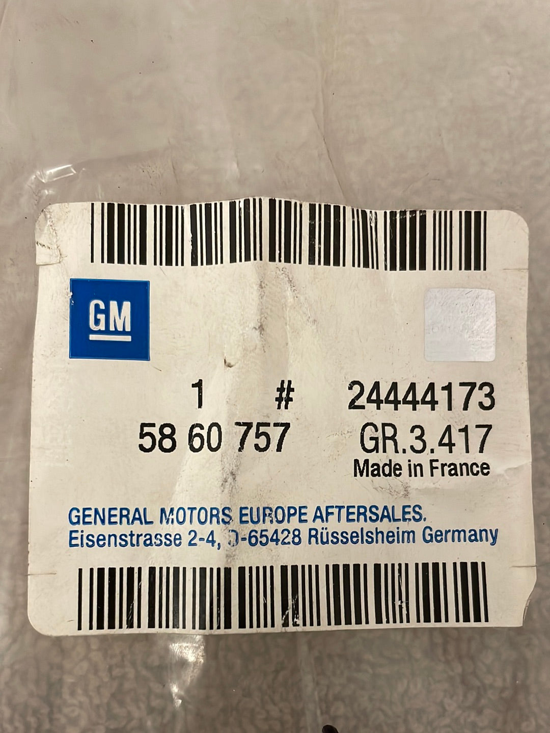 Turboschlauch Vectra Original GM Opel Neu