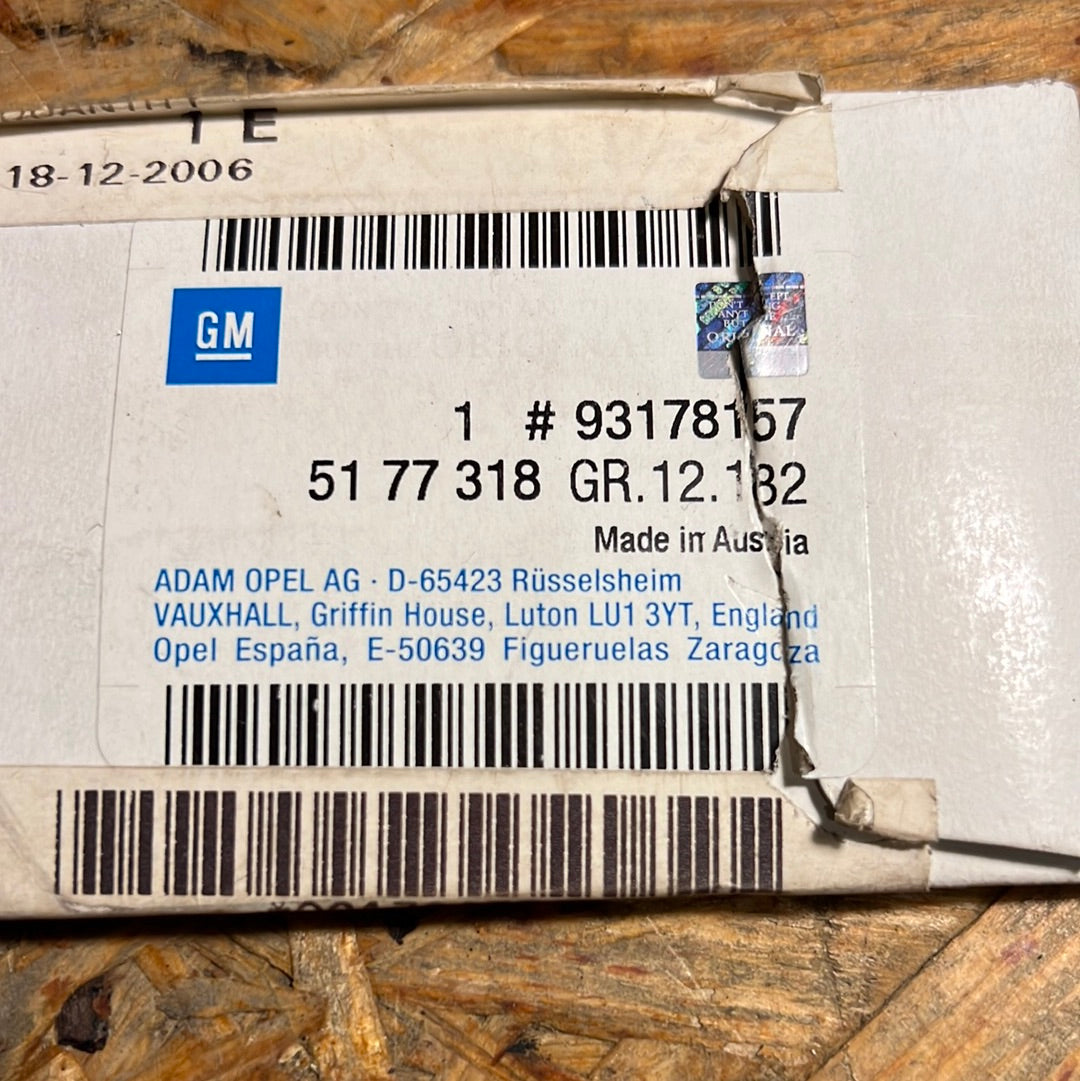 Original GM Opel Schriftzug Vectra 1.9 CDTi NEU