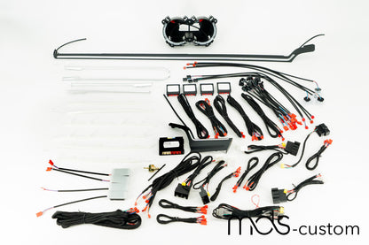 Audi A5 F5 Ambientebeleuchtung Nachrüstsatz | 30 Farben, Steuerung über MMI