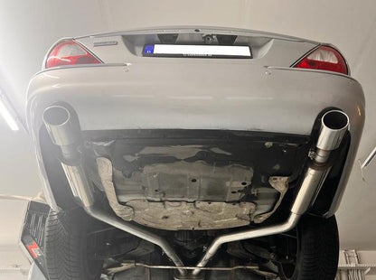 Jaguar XJ - X350 Endschalldämpfer rechts/links - 115x85 Typ 44 rechts/links