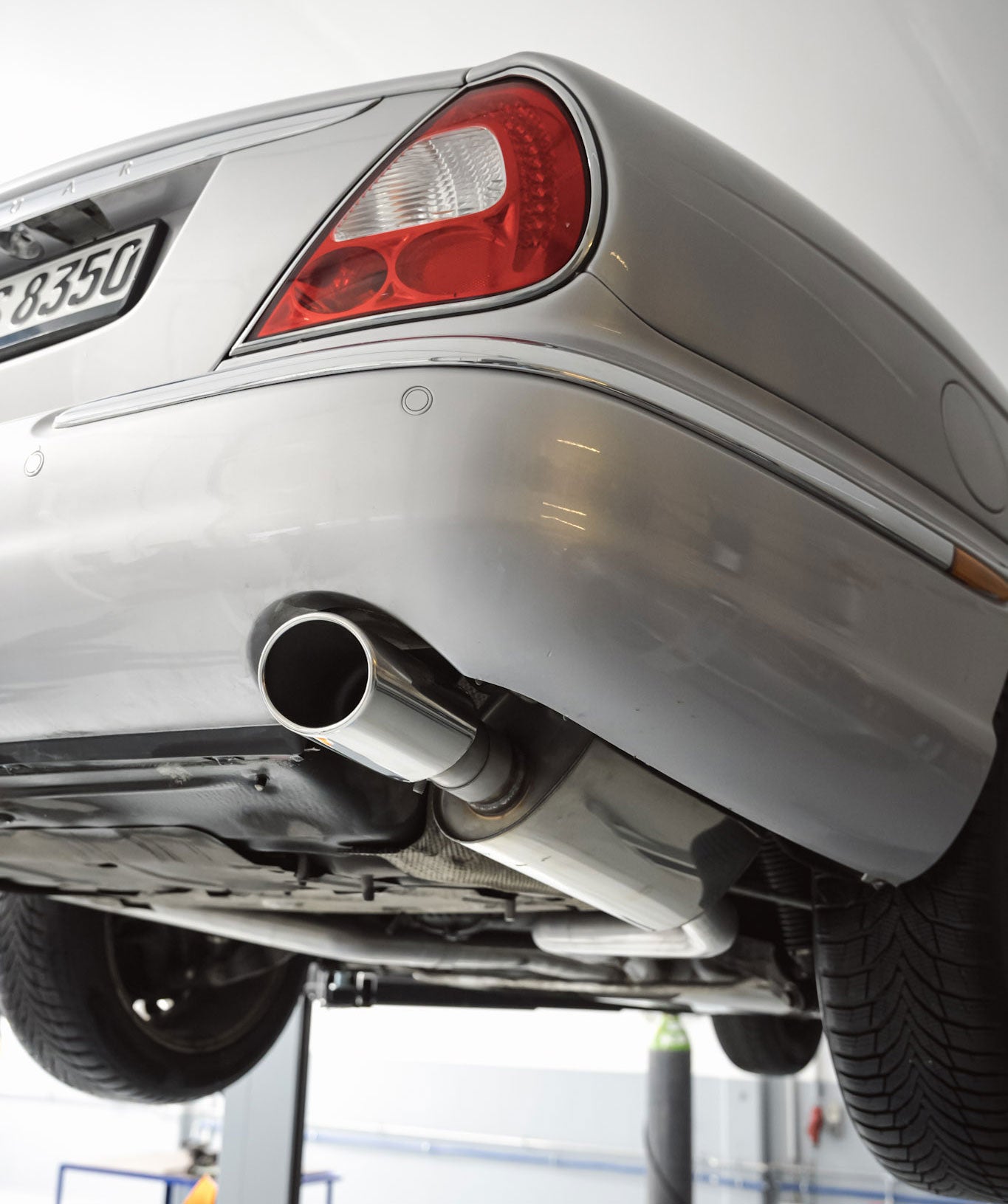 Jaguar XJ - X350 Endschalldämpfer rechts/links - 115x85 Typ 44 rechts/links