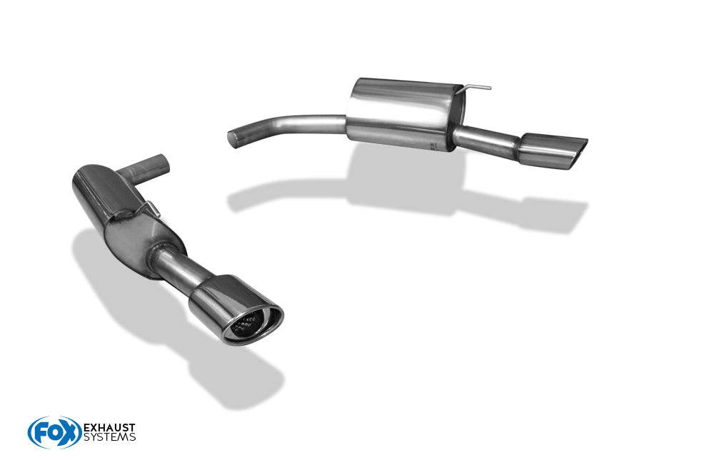 Jaguar XK8/ XKR Typ QEV/ QDV Endschalldämpfer rechts/links Ø63,5 - 115x85 Typ 33 rechts/links