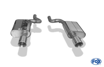Jaguar XE Endschalldämpfer rechts/links - 1x100 Typ 25 rechts/links