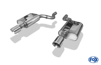 Jaguar XE Endschalldämpfer rechts/links - 1x100 Typ 25 rechts/links