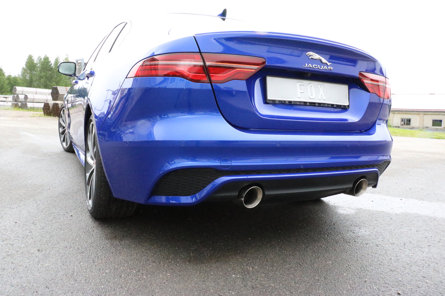 Jaguar XE Endschalldämpfer rechts/links - 1x100 Typ 25 rechts/links