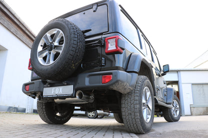 Jeep Wrangler IV - JL Endschalldämpfer quer Ausgang rechts/links - 1x100 Typ 25 rechts/links