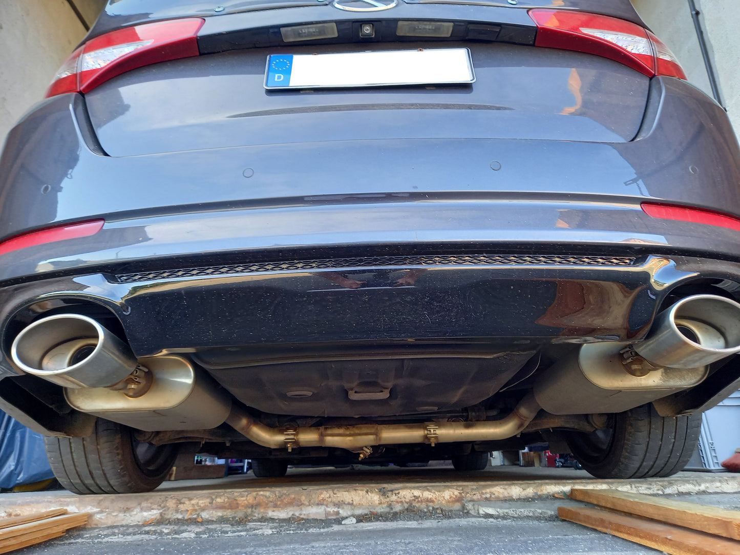 Kia Optima TF Endschalldämpfer rechts/links - 160x90 Typ 38 rechts/links