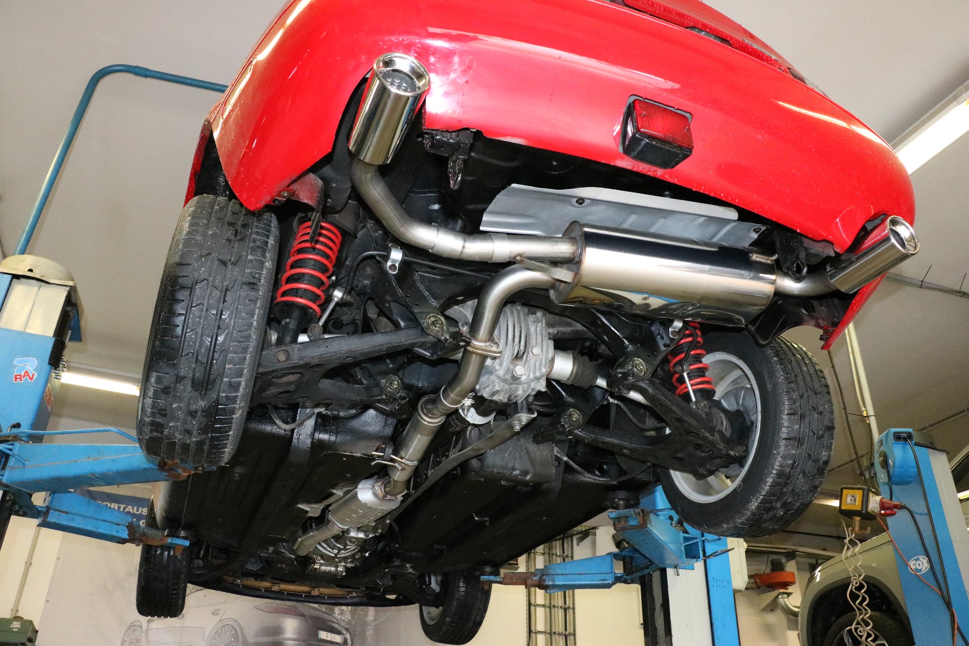 Mazda MX5 Typ NA Endschalldämpfer Ausgang rechts/links - 1x90 Typ 13 rechts/links