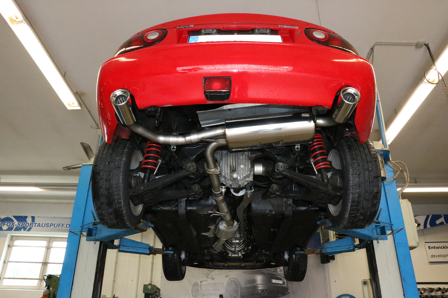 Mazda MX5 Typ NA Endschalldämpfer Ausgang rechts/links - 1x90 Typ 13 rechts/links