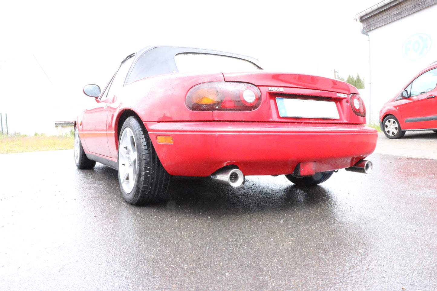 Mazda MX5 Typ NA Endschalldämpfer Ausgang rechts/links - 1x90 Typ 13 rechts/links