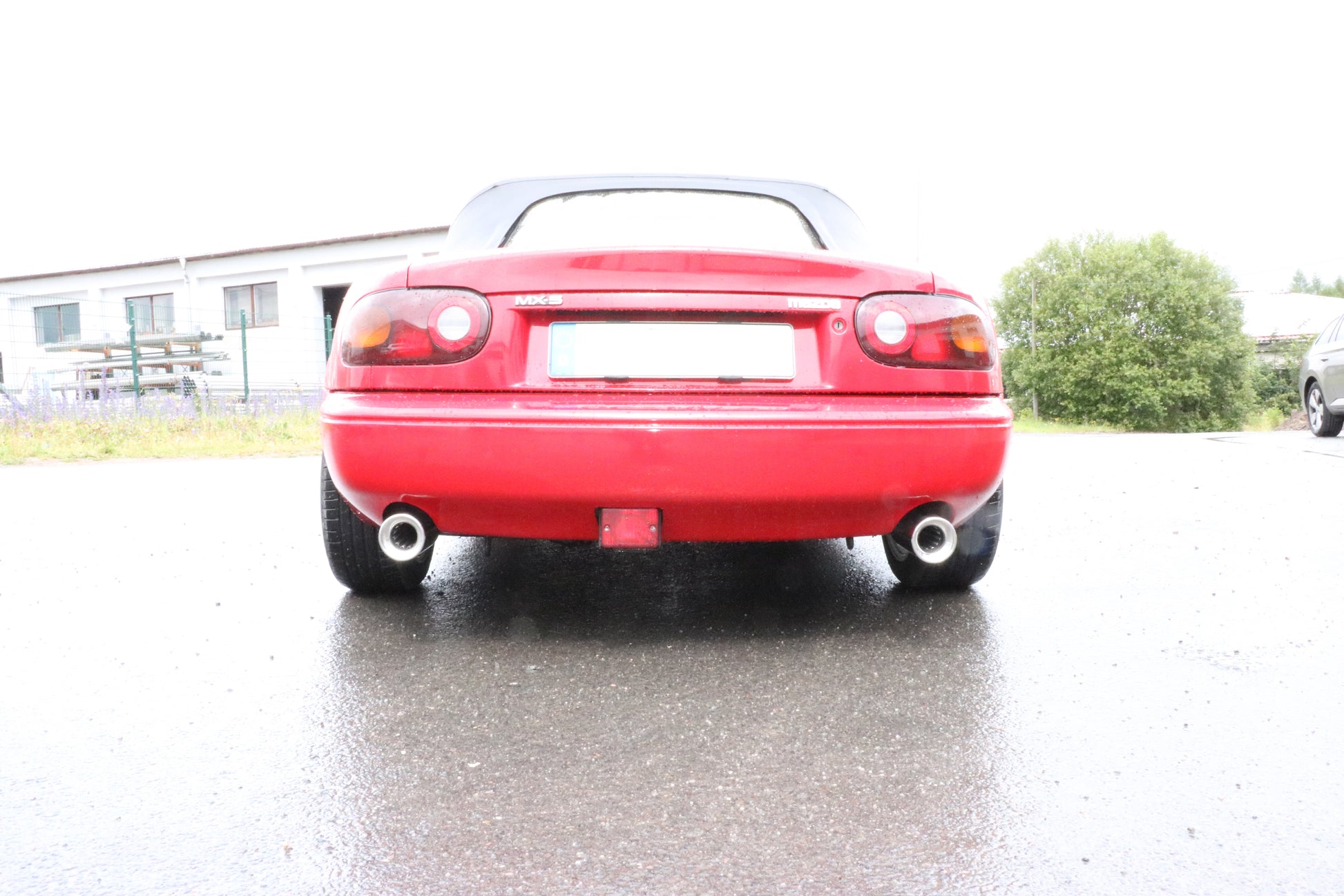 Mazda MX5 Typ NA Endschalldämpfer Ausgang rechts/links - 1x90 Typ 13 rechts/links