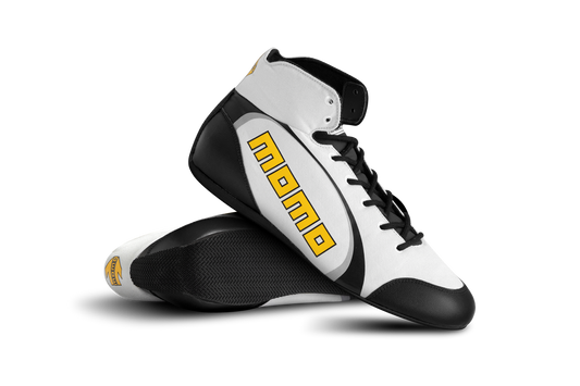 MOMO SPEED PRO BOOTS WHITE-BLACK Größe 41