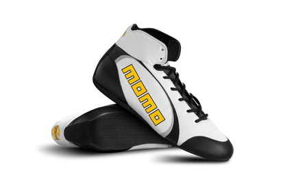MOMO SPEED PRO BOOTS WHITE-BLACK Größe 36