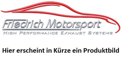 Friedrich Motorsport 3" 3-Loch Flansch aluminierter Stahl