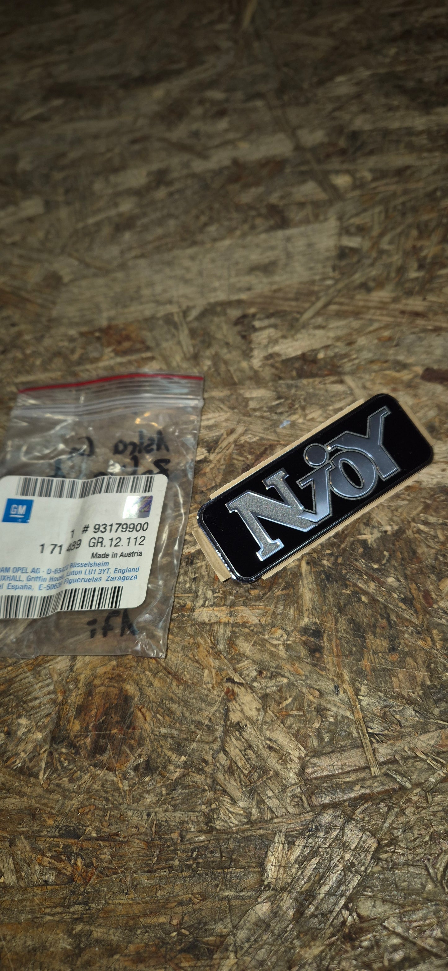 Emblem, Astra, Zafira, Original GM Neu