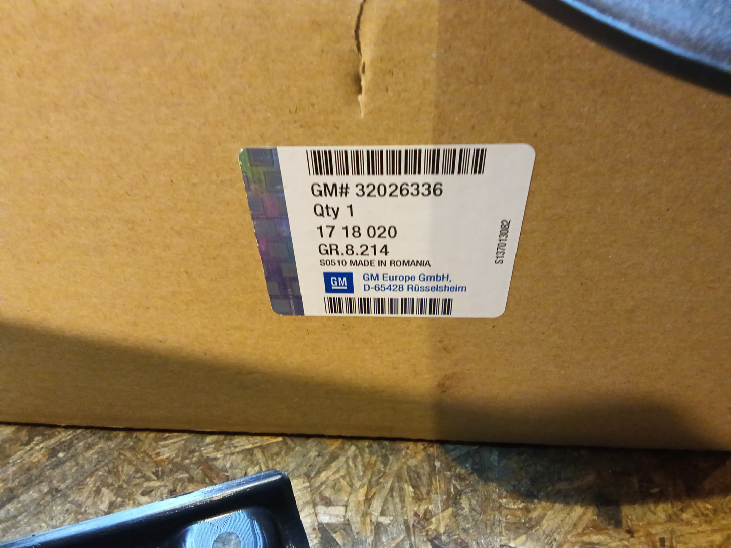 Meriva B Satz Schmutzfänger hinten original GM NEU