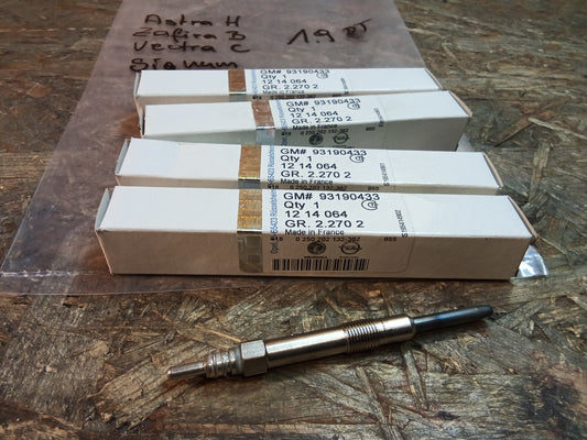 Astra H Zafira B Vectra C Signum Satz Glühkerzen original GM NEU