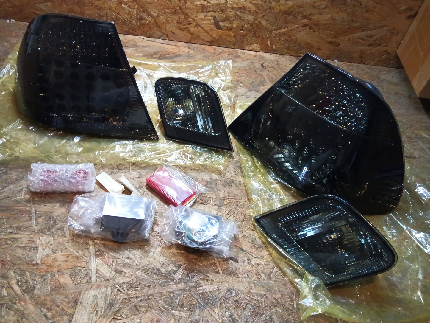 Tuning-Tec LED Rückleuchten für BMW 3er E46 Coupe 99-03 schwarz/rauch (LDBM71)