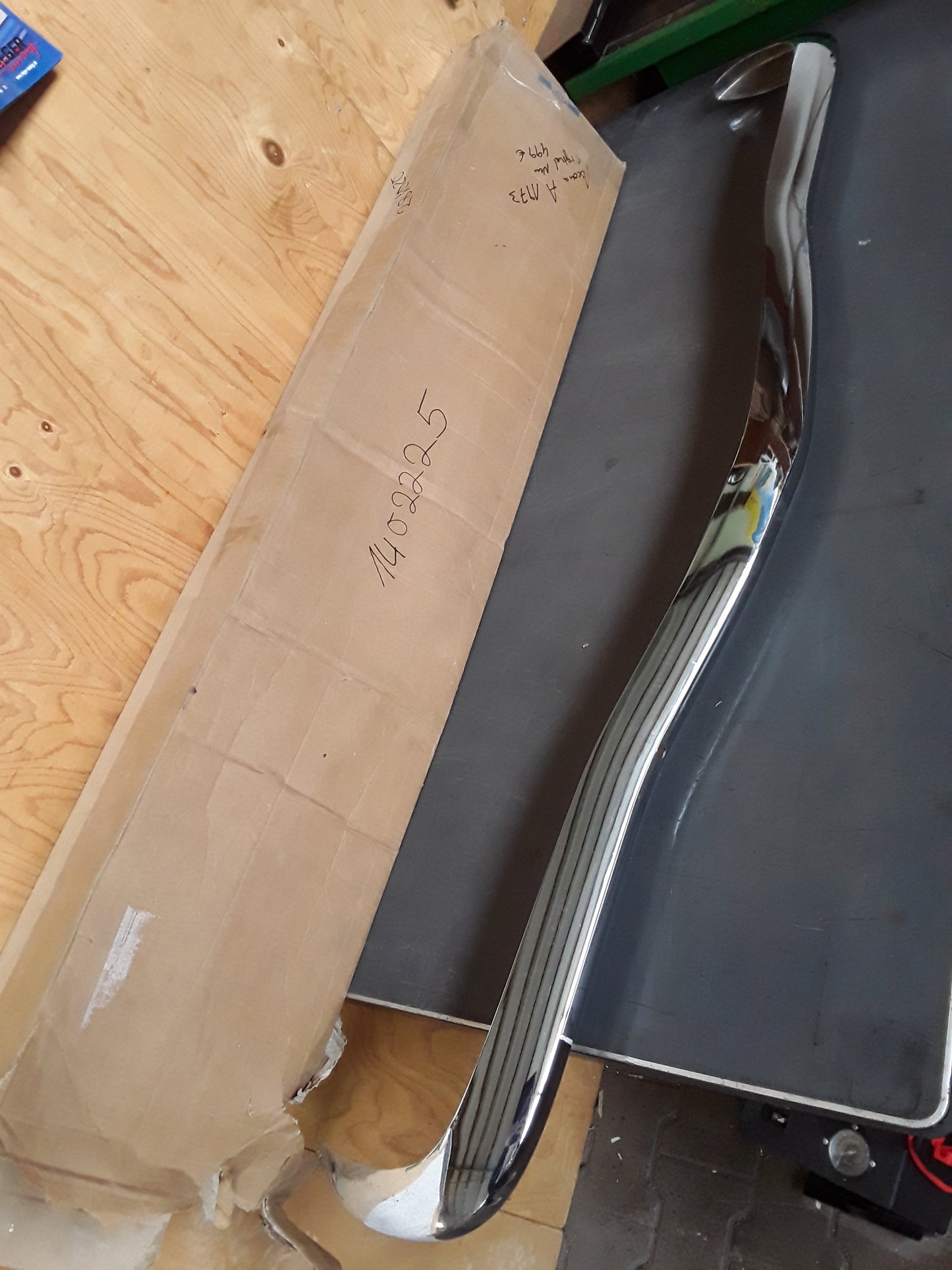 Ascona A Bj 73 Stoßstange Chrom original GM Opel NEU !aus Altbestand!