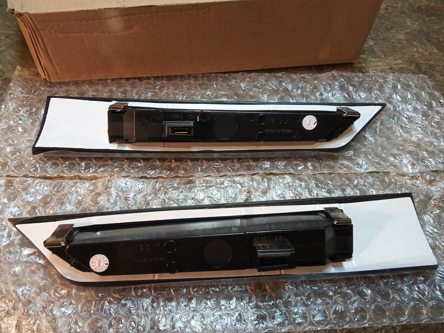 Tuning-Tec LED Lightbar Bremsleuchte für Ford Transit Custom Doppeltürer 12+ schwarz