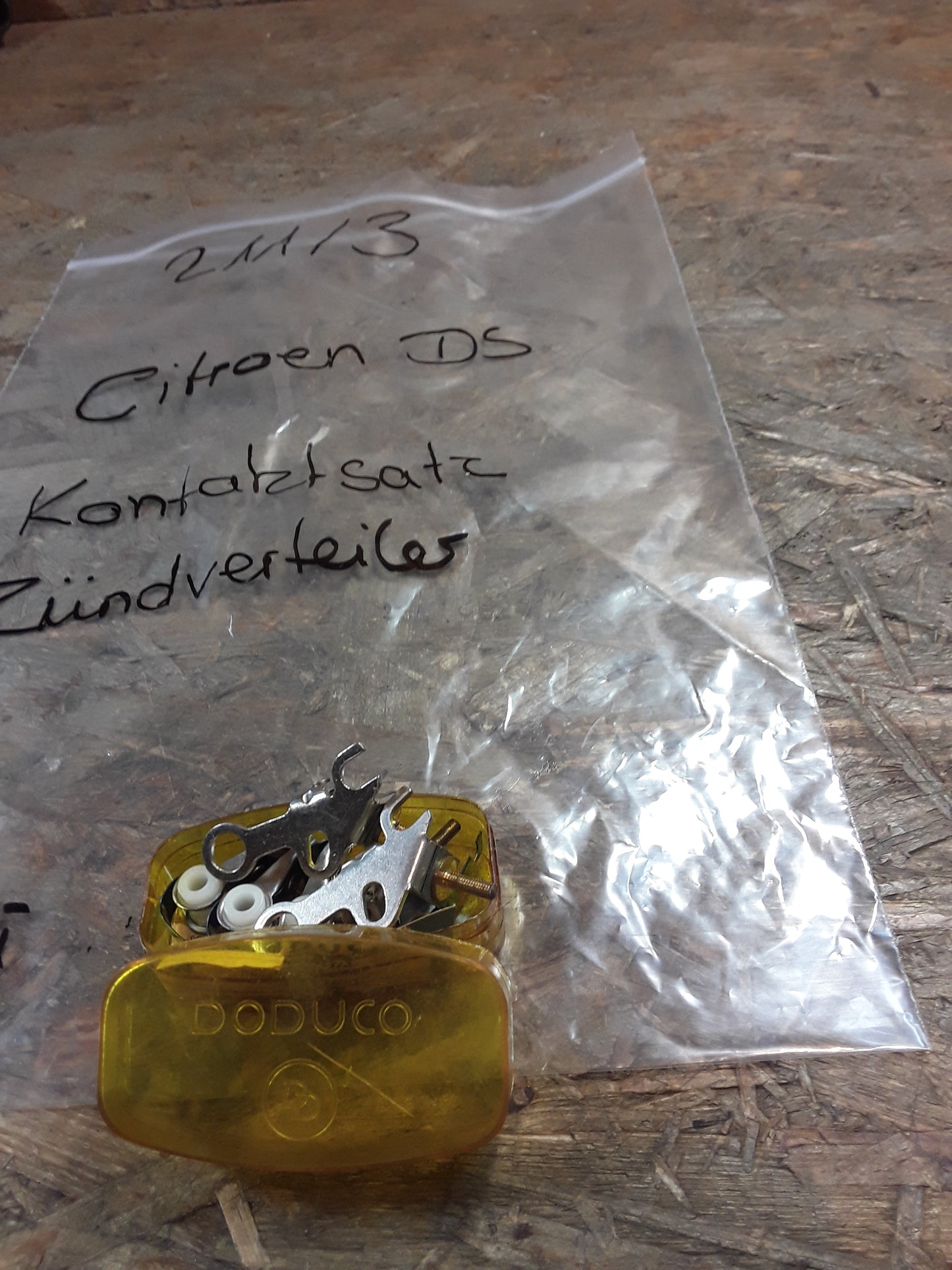 Citroen DS Kontaktsatz Zündverteiler original DODUCO NEU