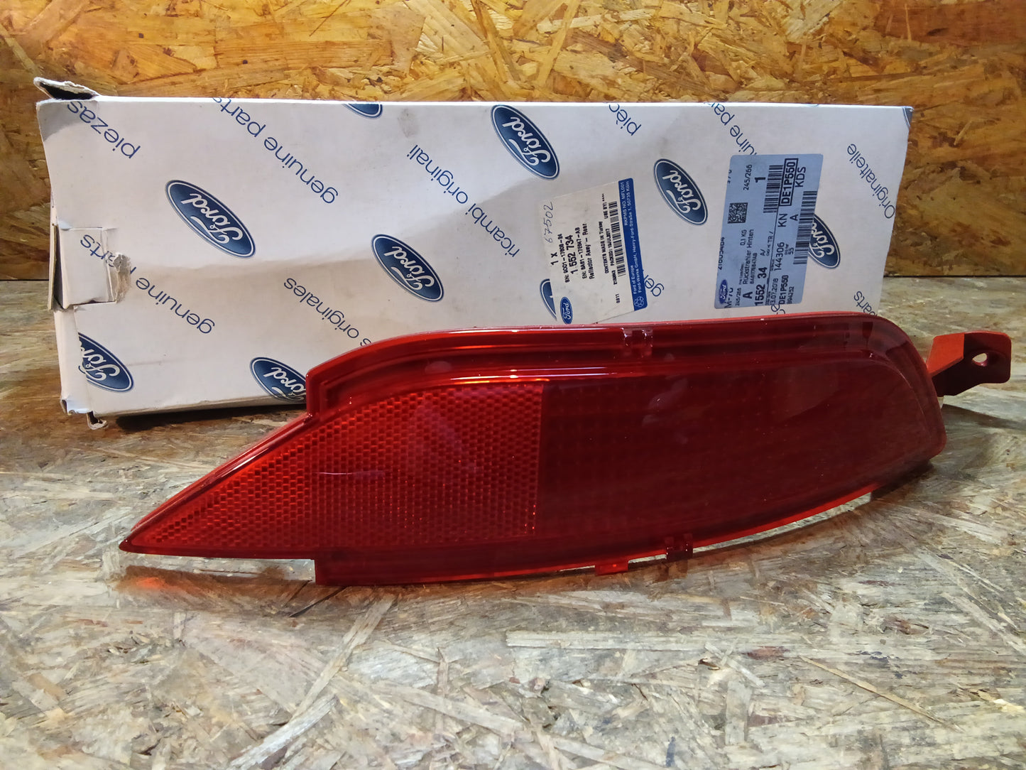 Ford Fiesta MK6 Reflektor Stoßstange links original Ford NEU