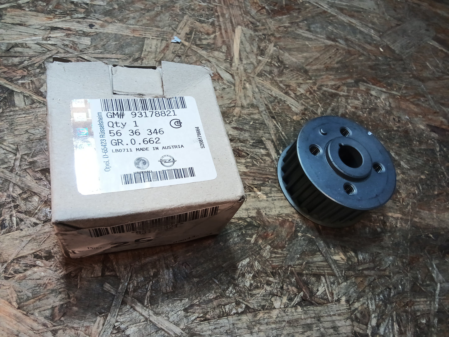 Astra H Zahnrad Kurbelwelle original GM NEU