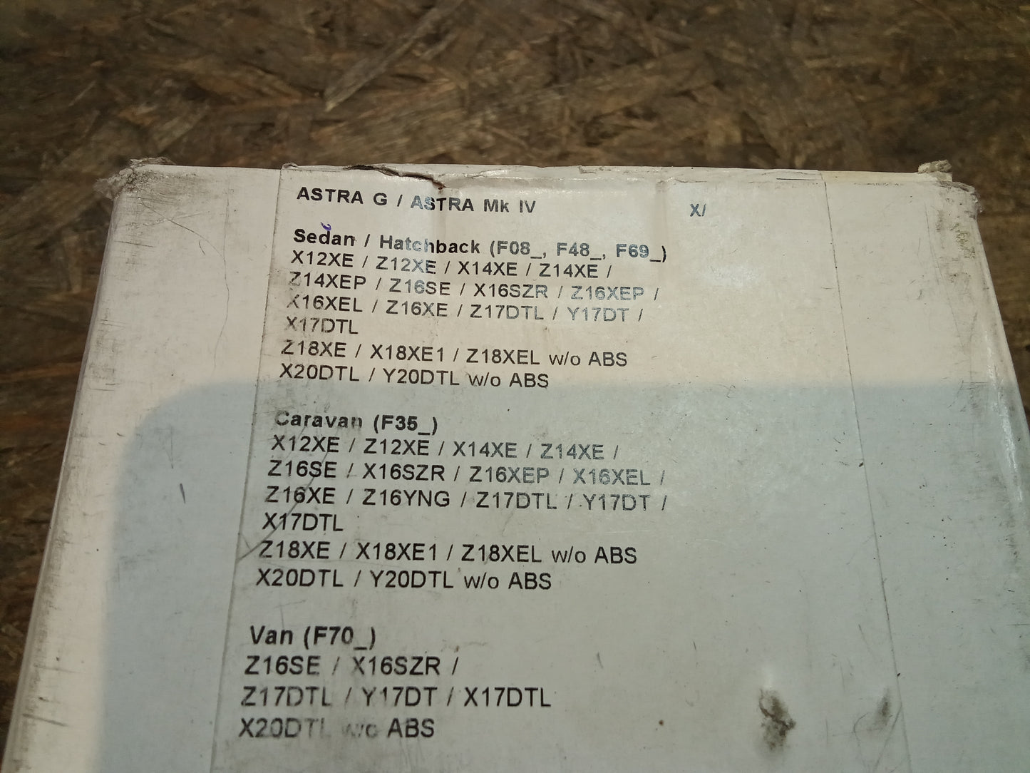 Modelle siehe Bild Bremsbeläge original GM NEU