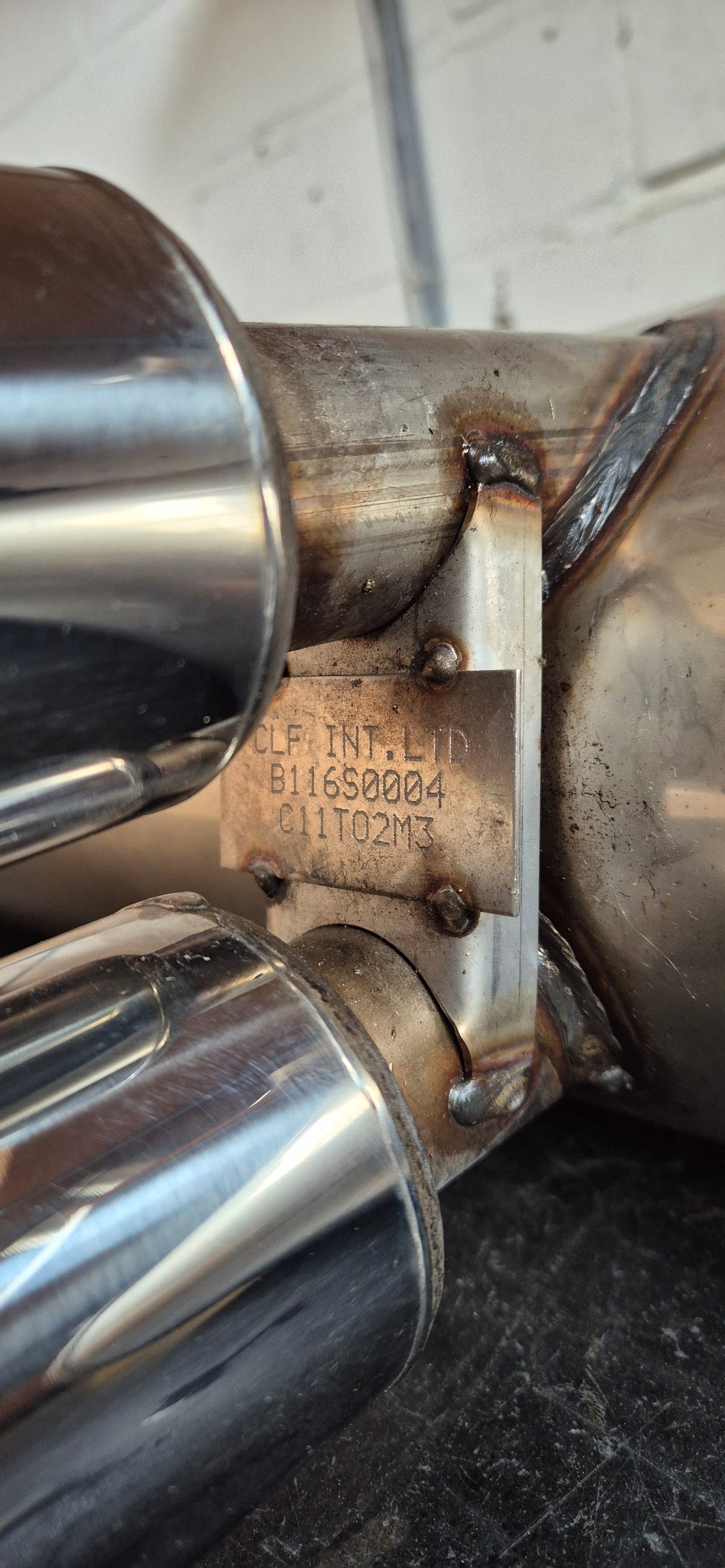 Endschalldämpfer, Speedster, Original Neu
