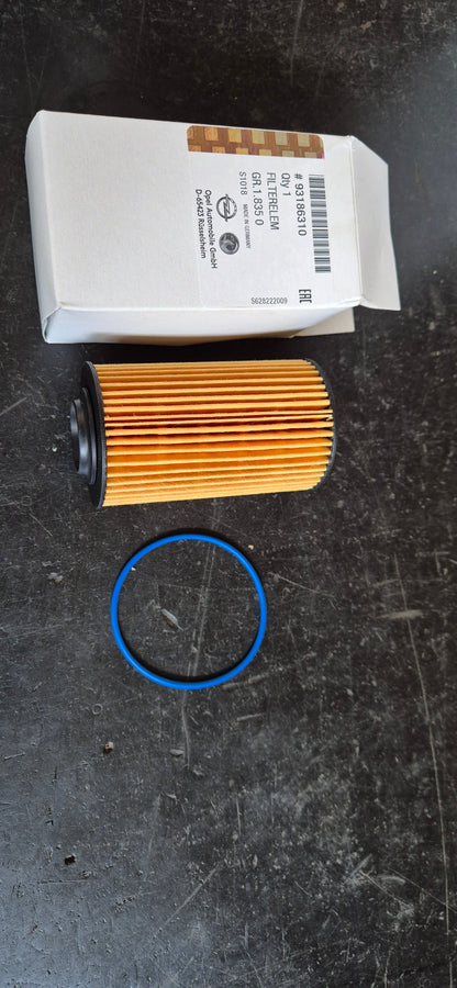 Ölfilter / Filtereinsatz Insignia, Vectra, Saab Original GM Neu