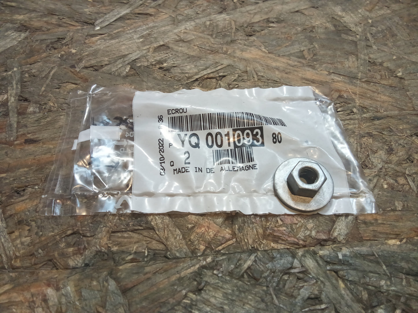 Citroen Peugeot Sechkantmutter original PSA NEU