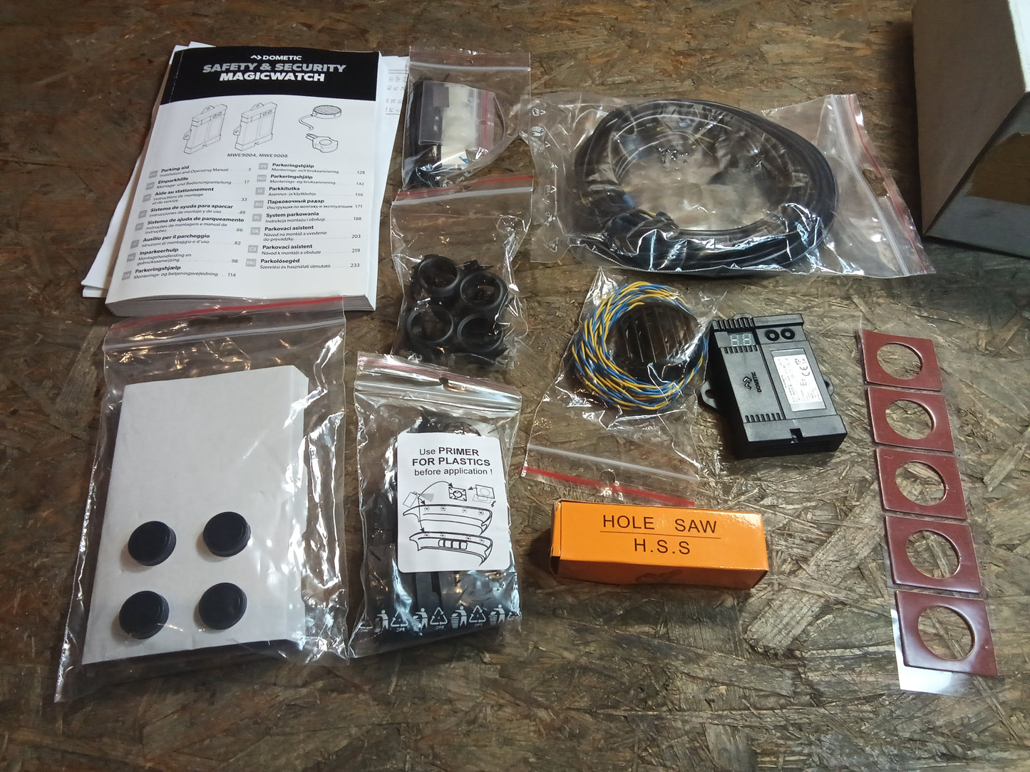 Ford Rückfahrwarner- Einbausatz hinten original Ford NEU