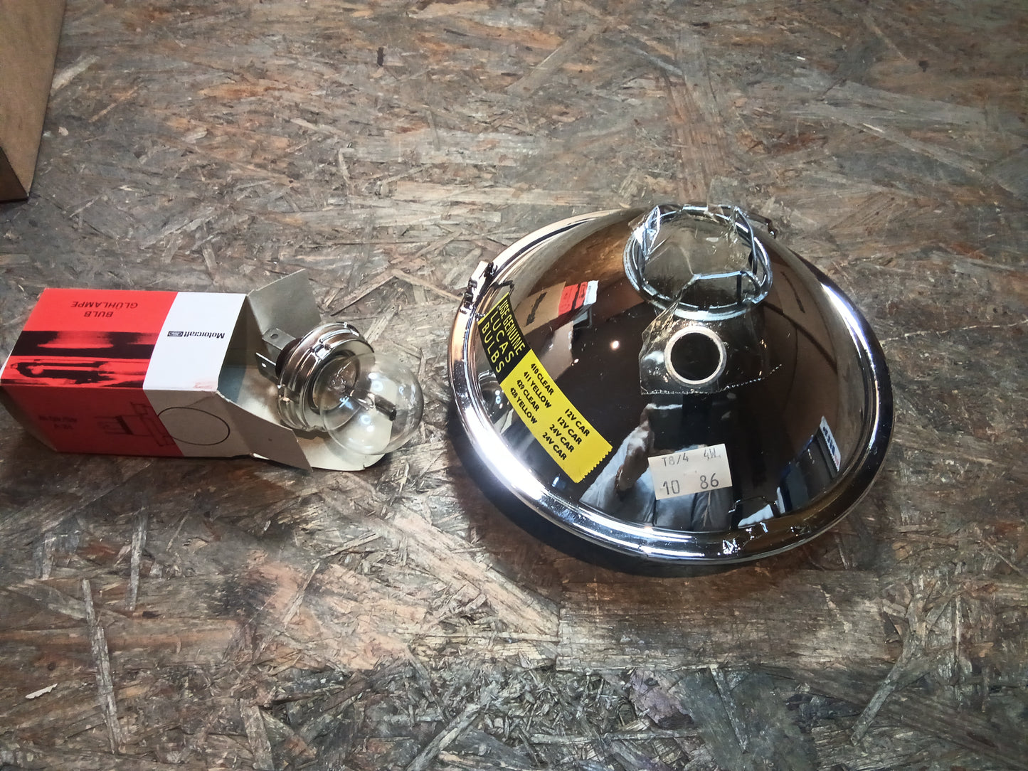 Ford Transit MK1 Scheinwerfer rechts / links original Motorcraft NEU