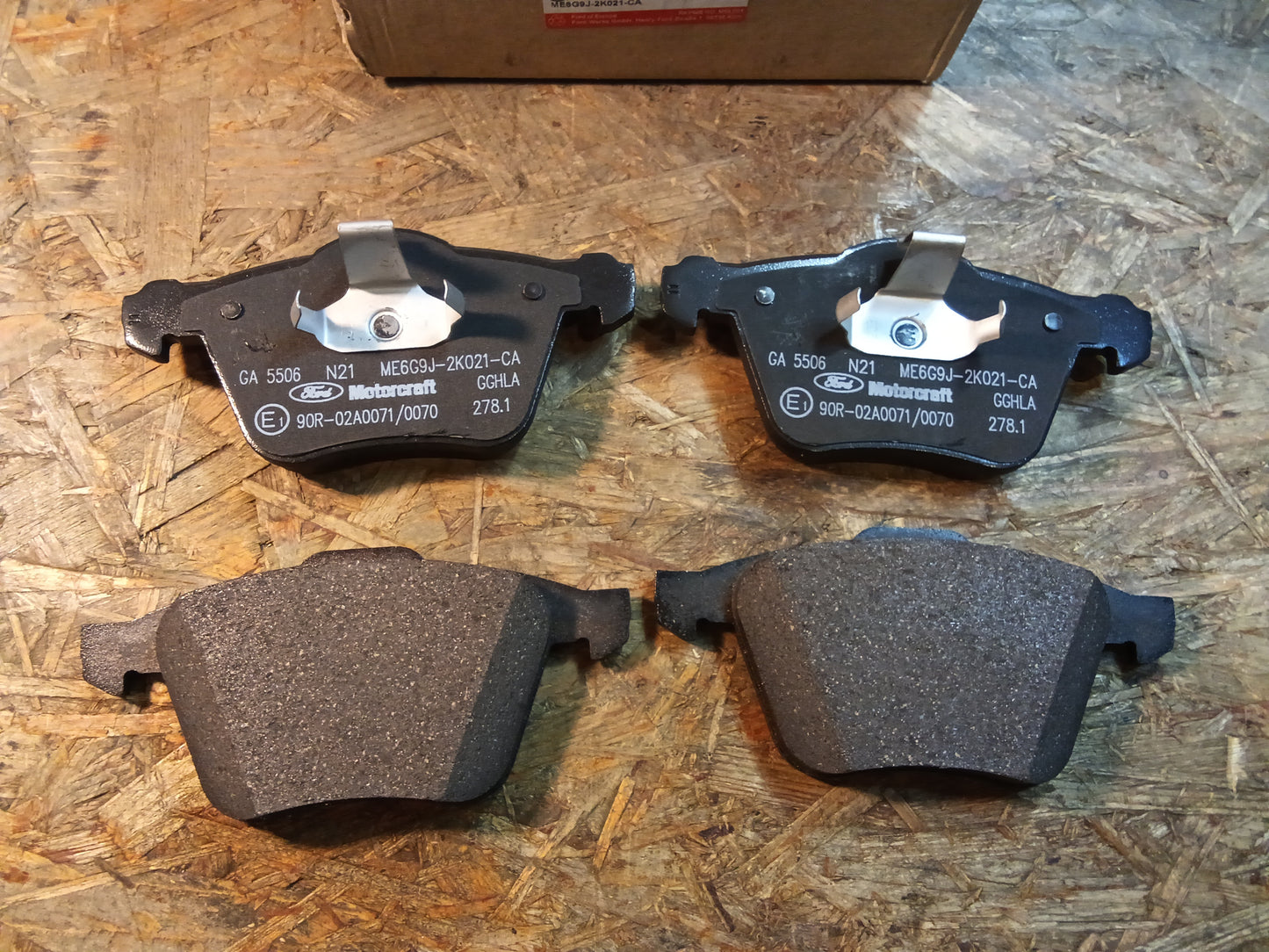 Ford Galaxy/ S-Max BJ 06 Bremsbeläge original Ford NEU